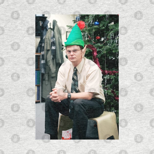 Dwight the Christmas Elf by GloriousWax